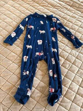 Kyte BABY Holiday Animal-Print Romper